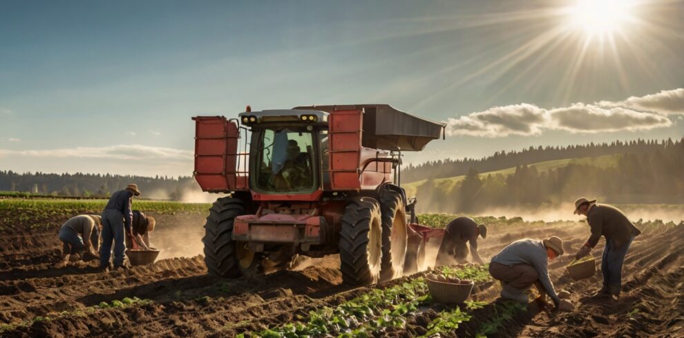 Leonardo_Kino_XL_Farmers_harvesting_potatoes_depicting_healthy_2